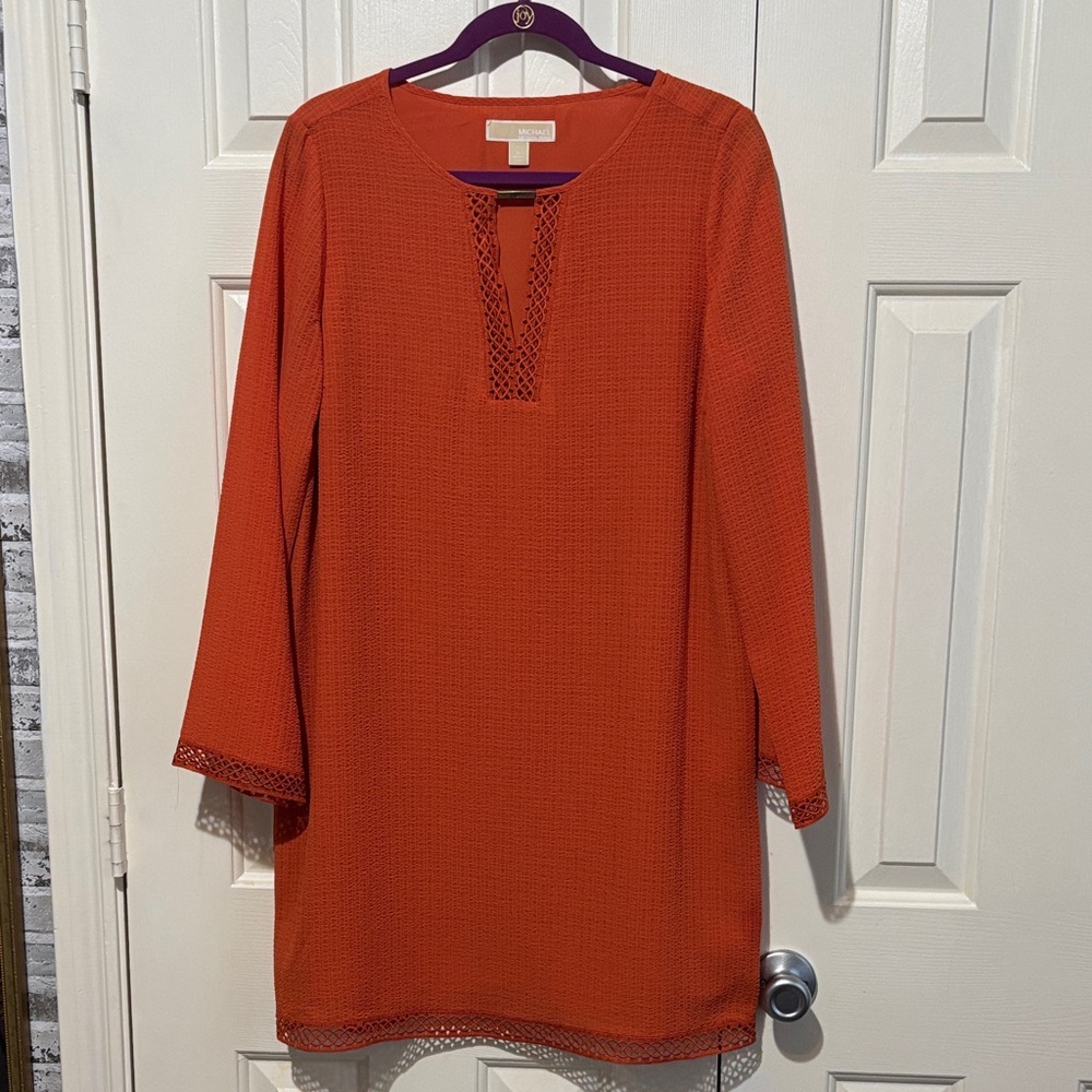 Michael Kors Orange Tunic Dress